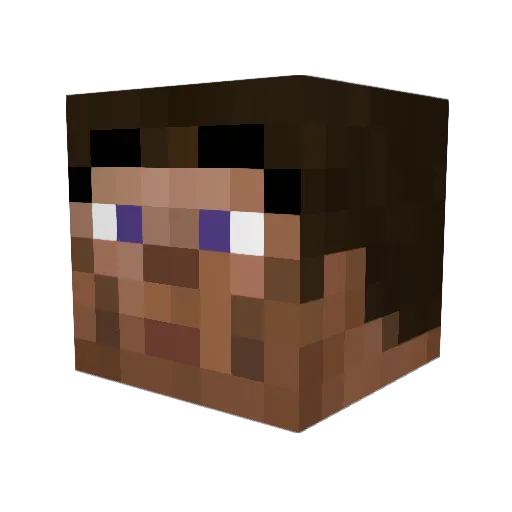 bugster123456789 Minecraft avatar head, 3D render