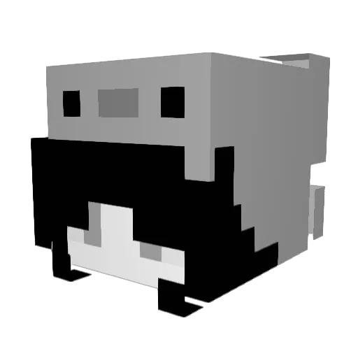 bugwrld8 Minecraft avatar head, 3D render