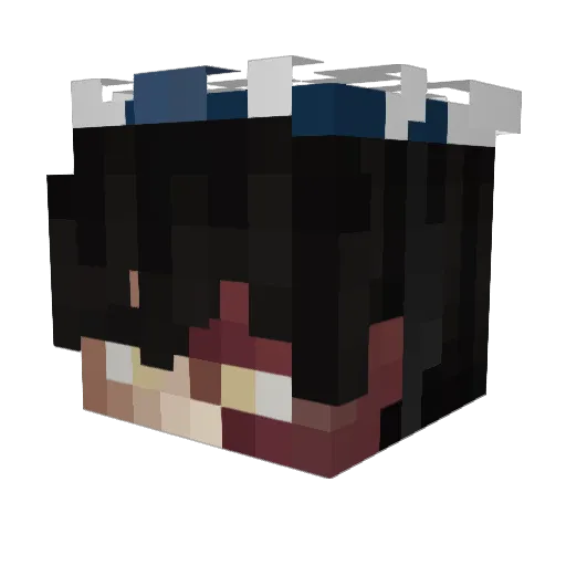 buialvin Minecraft avatar head, 3D render