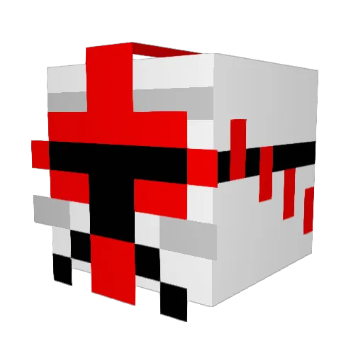 buick58 Minecraft avatar head, 3D render