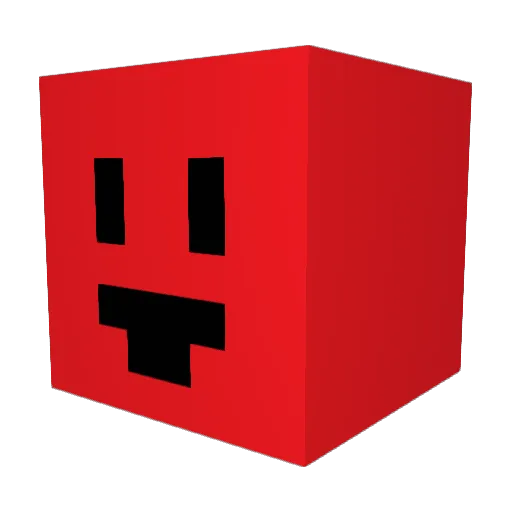 builder_exe Minecraft avatar head, 3D render