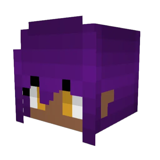 buildthebear09 Minecraft avatar head, 3D render