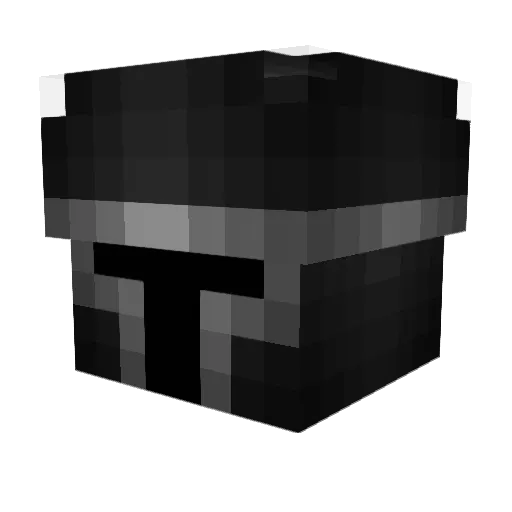 bukbonzai Minecraft avatar head, 3D render