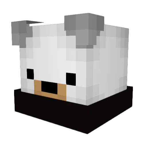 buku2803 Minecraft avatar head, 3D render