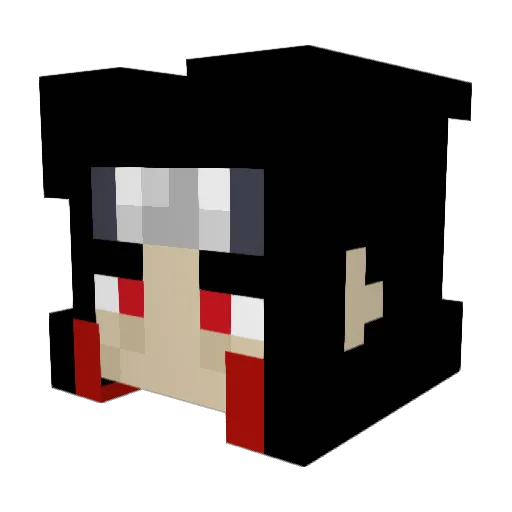 bulaseth Minecraft avatar head, 3D render