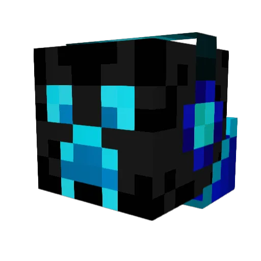 bullmaster57 Minecraft avatar head, 3D render