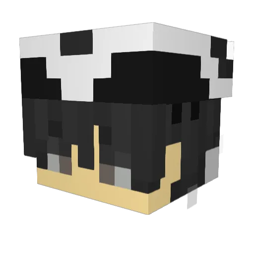 bulnag Minecraft avatar head, 3D render