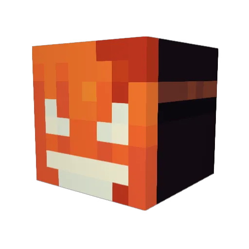 bumble___ Minecraft avatar head, 3D render