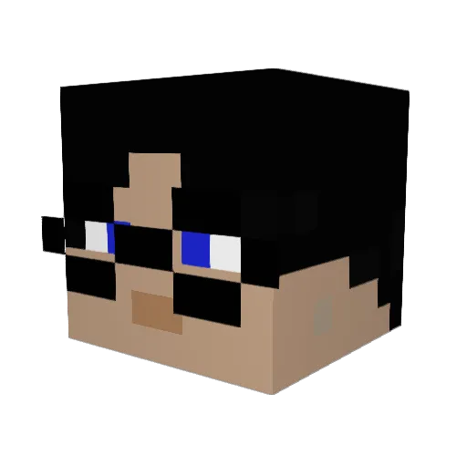 bumblebee122001 Minecraft avatar head, 3D render