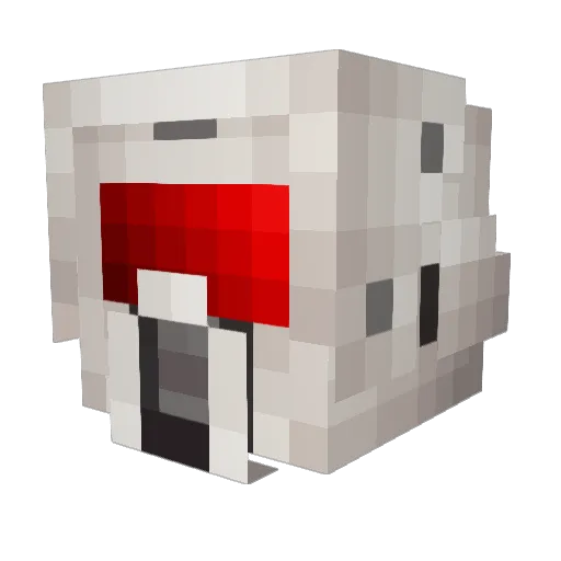 bumblepeaz Minecraft avatar head, 3D render