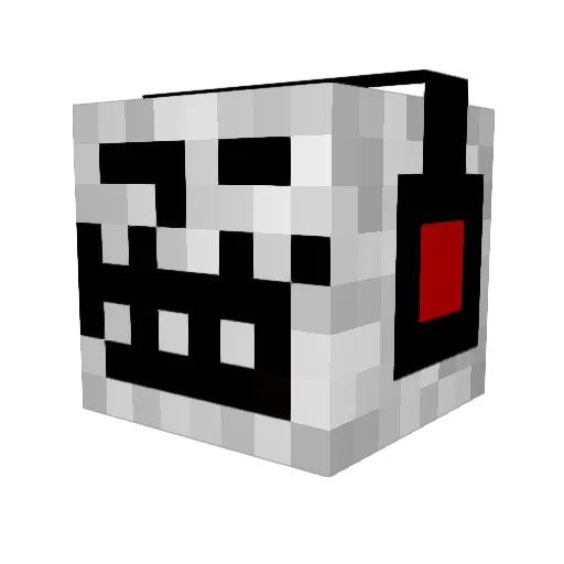 bumboy500000 Minecraft avatar head, 3D render