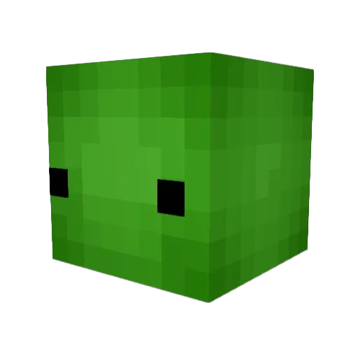 bun4fun Minecraft avatar head, 3D render