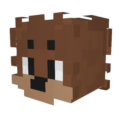 bunbunnimby Minecraft avatar head, 3D render