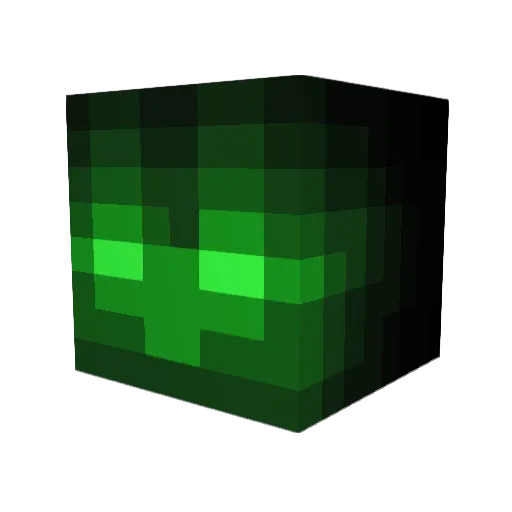 bundlebear Minecraft avatar head, 3D render