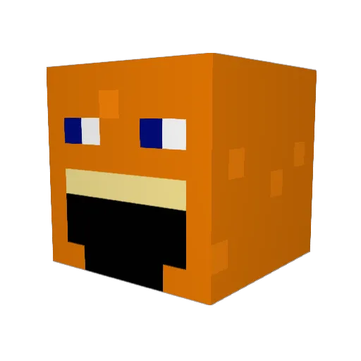 bungabunga_69 Minecraft avatar head, 3D render