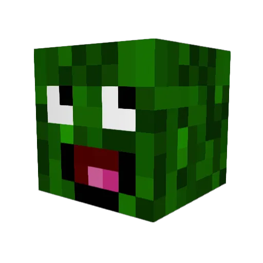 bungledesh Minecraft avatar head, 3D render