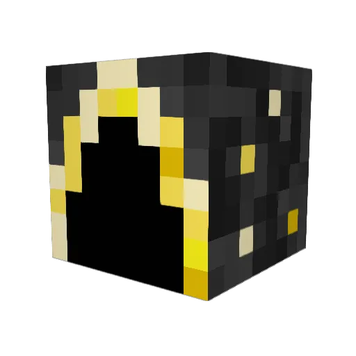 bunkoboy Minecraft avatar head, 3D render