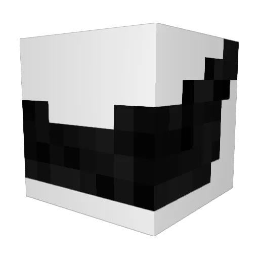bunniecakemi Minecraft avatar head, 3D render