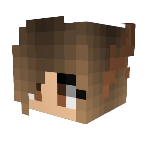 bunnyanni03 Minecraft avatar head, 3D render