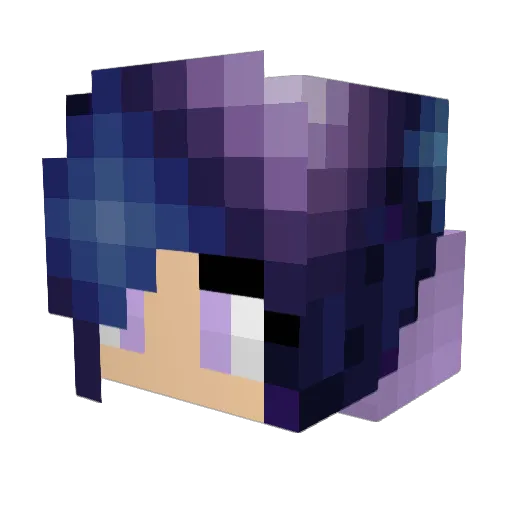 bunnyil2012 Minecraft avatar head, 3D render