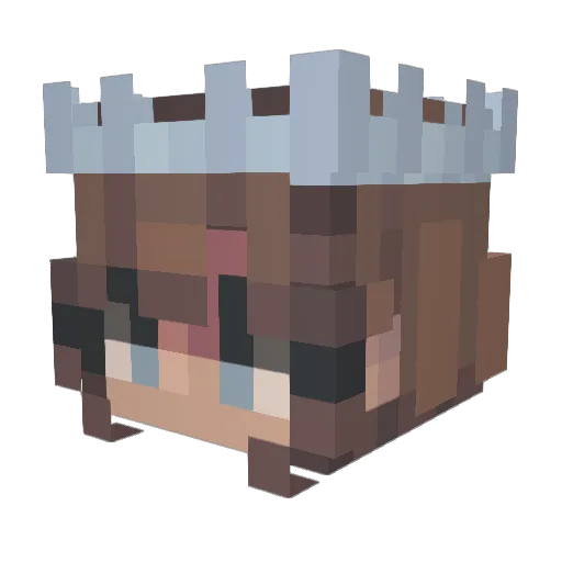 bunnymama019 Minecraft avatar head, 3D render