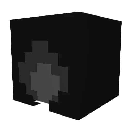 bunnythefox Minecraft avatar head, 3D render
