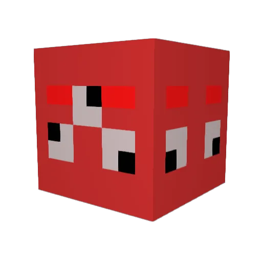 buntaiyou Minecraft avatar head, 3D render
