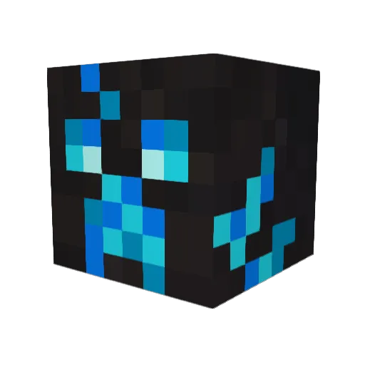 burgerman2002 Minecraft avatar head, 3D render