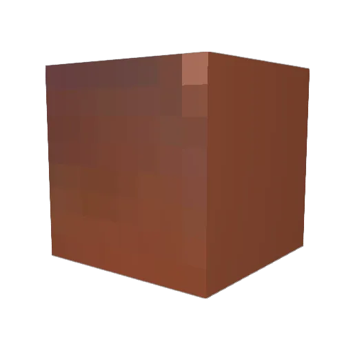 burgundysauce60 Minecraft avatar head, 3D render