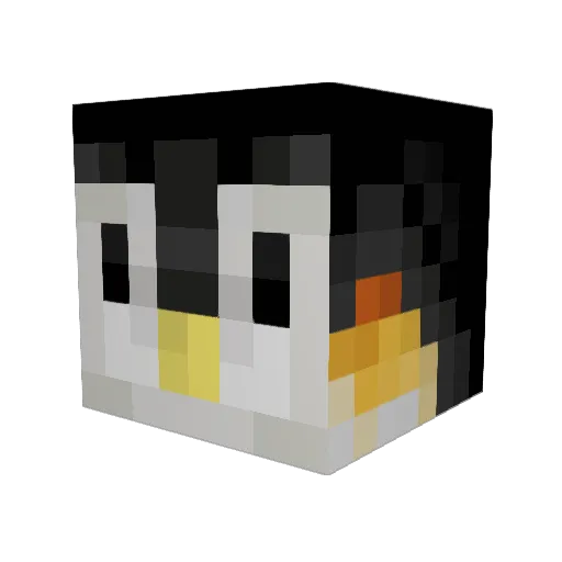 burnside2525 Minecraft avatar head, 3D render