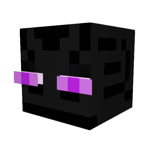 burrowingserpent Minecraft avatar head, 3D render