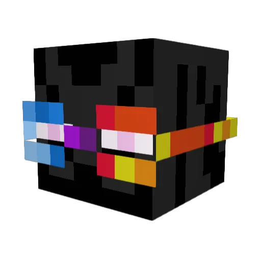 burt16 Minecraft avatar head, 3D render