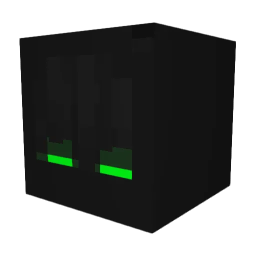 bushizenhui Minecraft avatar head, 3D render