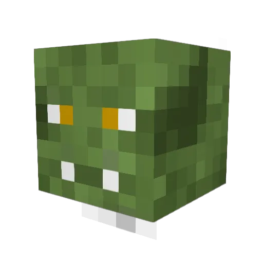 busmusen Minecraft avatar head, 3D render
