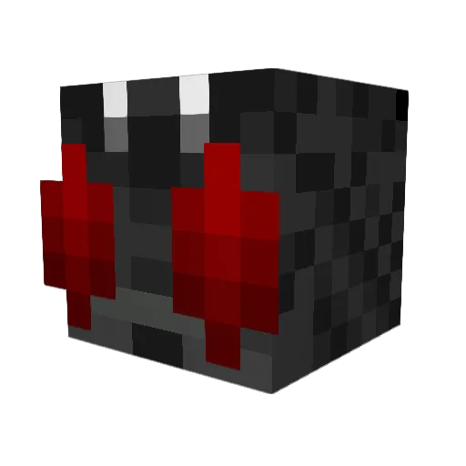 bustedmosquito Minecraft avatar head, 3D render