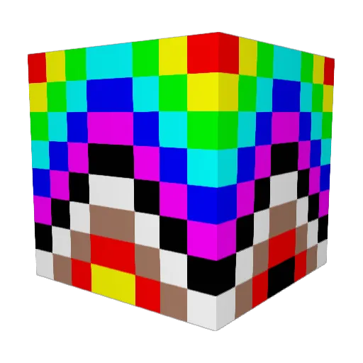 bustercrafter Minecraft avatar head, 3D render