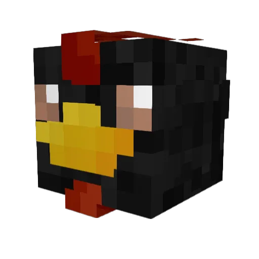 busterkek35 Minecraft avatar head, 3D render