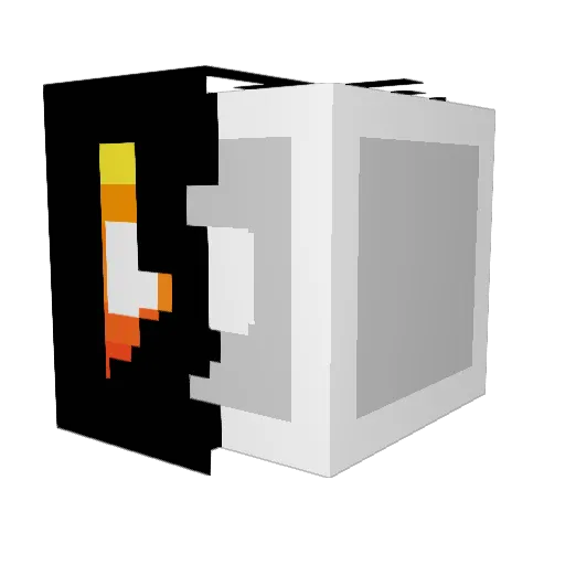 busters64 Minecraft avatar head, 3D render