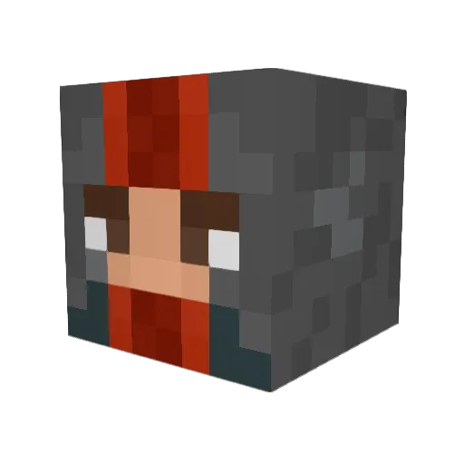butidonttry Minecraft avatar head, 3D render