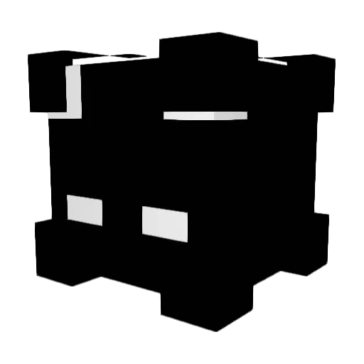 butla14p Minecraft avatar head, 3D render