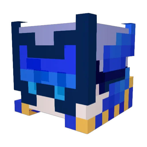 buttadbread Minecraft avatar head, 3D render