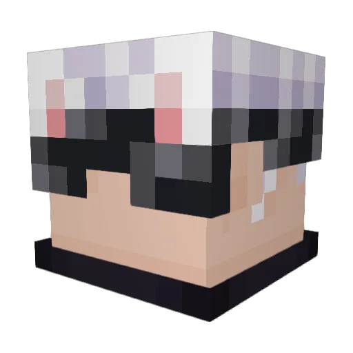 butter_man590 Minecraft avatar head, 3D render