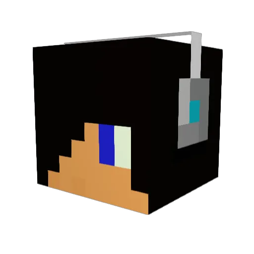 butterboy0218 Minecraft avatar head, 3D render