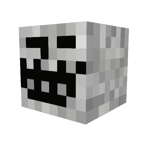 butterboy0812 Minecraft avatar head, 3D render