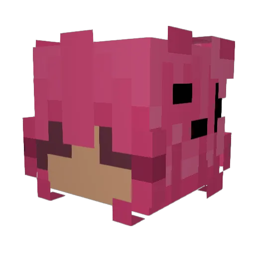 buttercup_bby Minecraft avatar head, 3D render