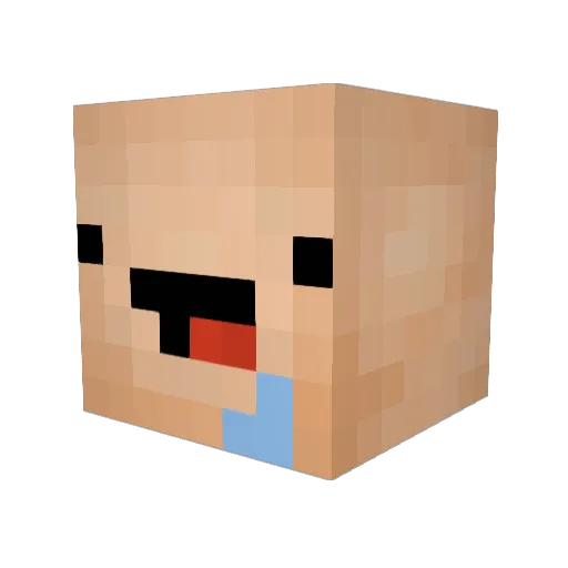 butterflydragon2 Minecraft avatar head, 3D render