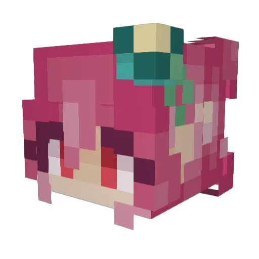 buttermonkey03 Minecraft avatar head, 3D render