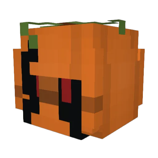 butterzer0 Minecraft avatar head, 3D render
