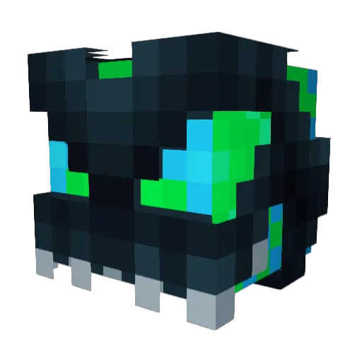 butterzombie30 Minecraft avatar head, 3D render