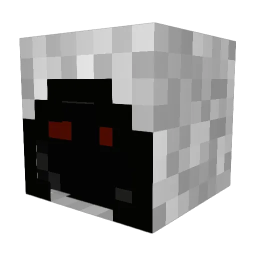 butturflom Minecraft avatar head, 3D render